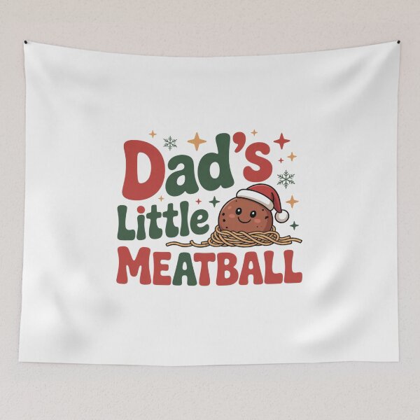 Item preview, Dad’s Little Meatball, Christmas, Funny Holiday Pasta Family Tee T-Shirt  designed and sold by podlook.