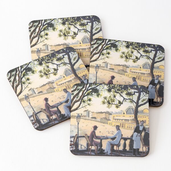 Item preview, Lunch in Biarritz, France, 1920s designed and sold by daverheaume.