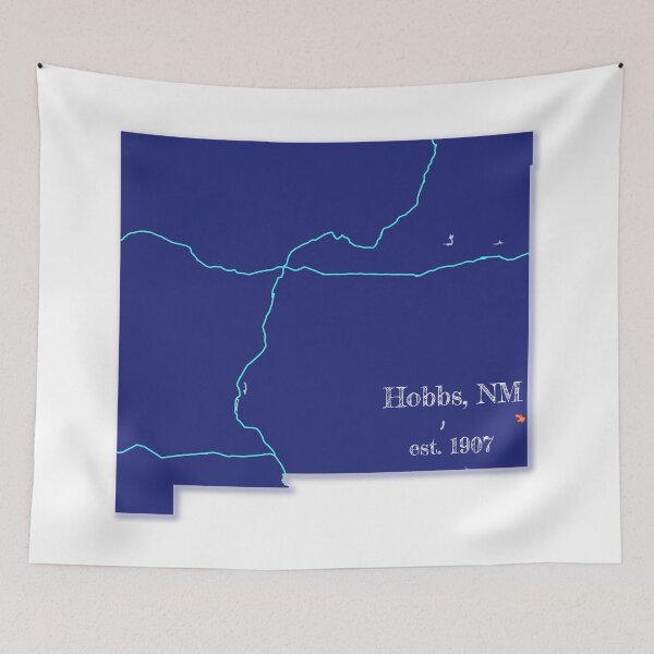 Artikelvorschau, Hobbs, NM [Blau] entworfen und verkauft von PhilbonianDezin.
