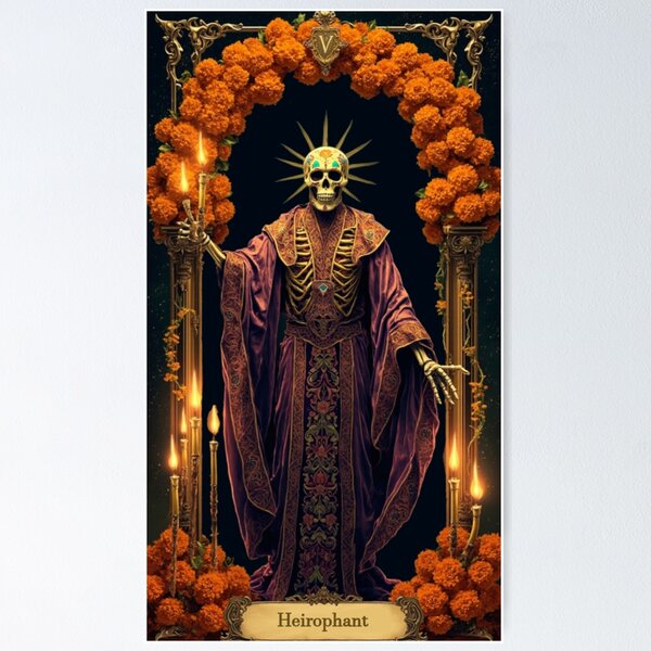 Item preview, The Hierophant Tarot designed and sold by Vicarchaeopteryx.