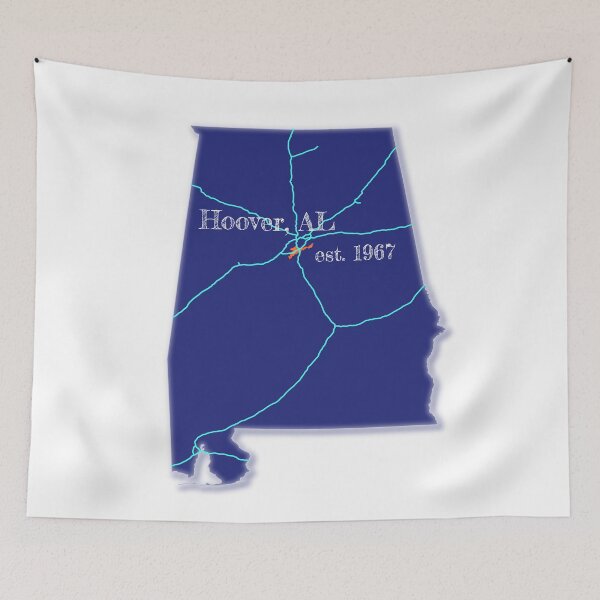 Item preview, Hoover, AL [Blue] designed and sold by PhilbonianDezin.