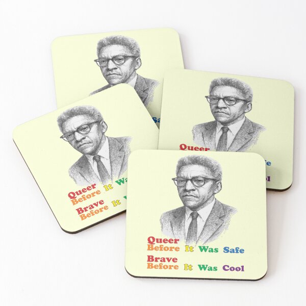 Item preview, Queer Brave Bold Pride Before It Was Safe - Bayard Rustin designed and sold by Sarcastic designs.
