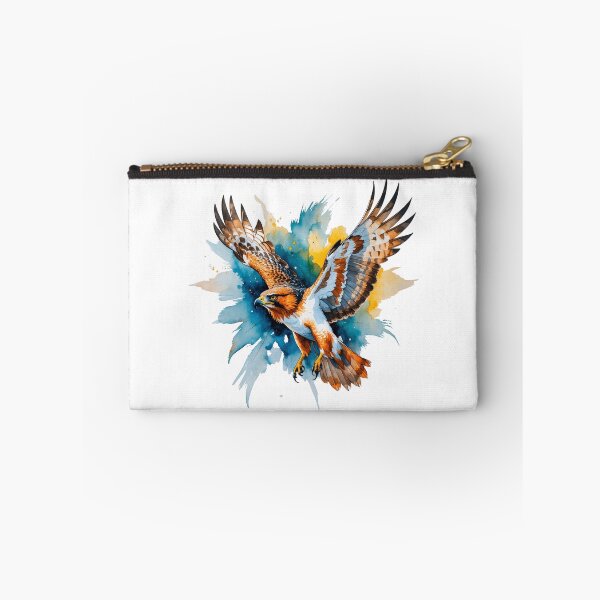 Item preview, Watercolor Red-Tailed Hawk Flying designed and sold by TheNatureNiche.
