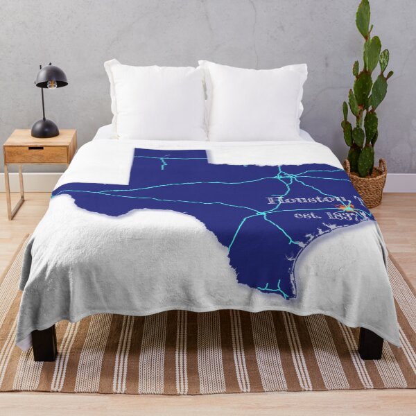 Item preview, Houston, TX [Blue] designed and sold by PhilbonianDezin.