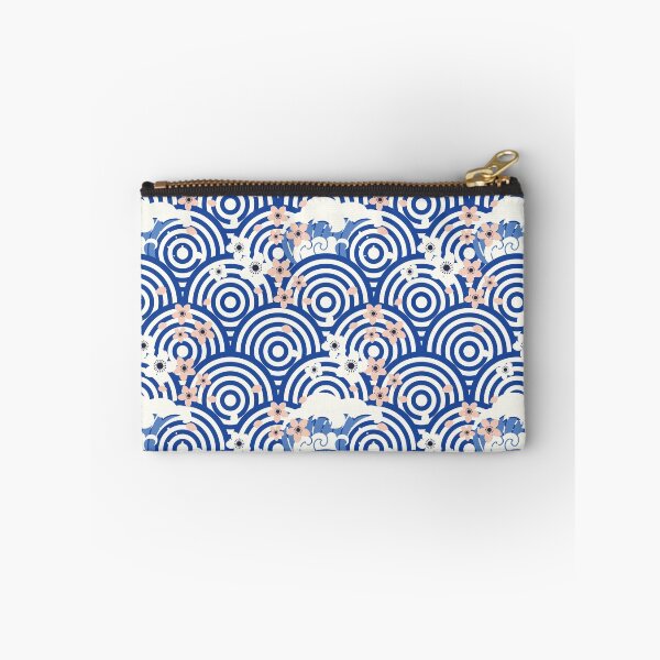 Item preview, Let it Flow, Let it Bloom – Japanese Wave & Sakura Design designed and sold by JuneaKM.