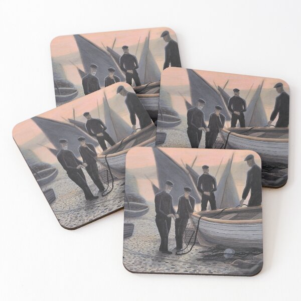 Item preview, The Boatmen of Clovelly, England, 1900 designed and sold by daverheaume.