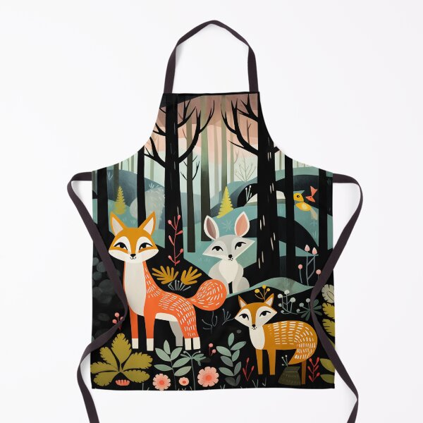 Item preview, Mary Blair Inspired Forest designed and sold by Offset Vinyl Film.
