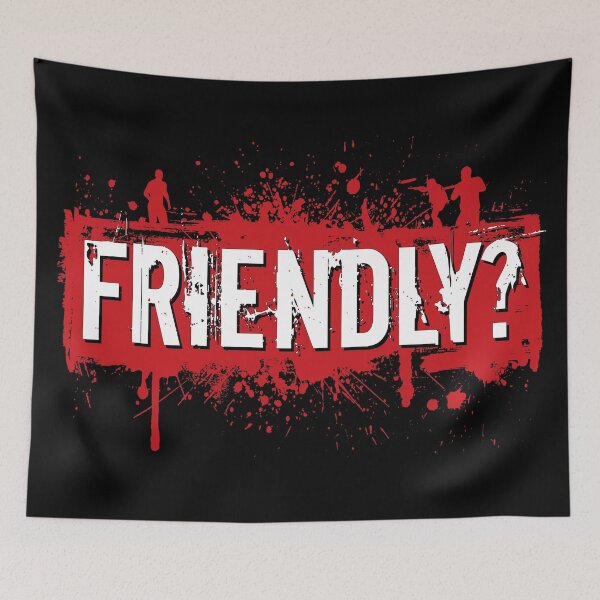 Item preview, Friendly? designed and sold by TalkWithDesign.