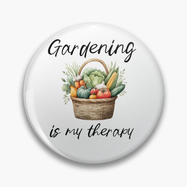 Item preview, Gardening is my therapy designed and sold by Boddicca.