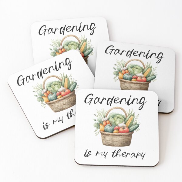 Item preview, Gardening is my therapy designed and sold by Boddicca.
