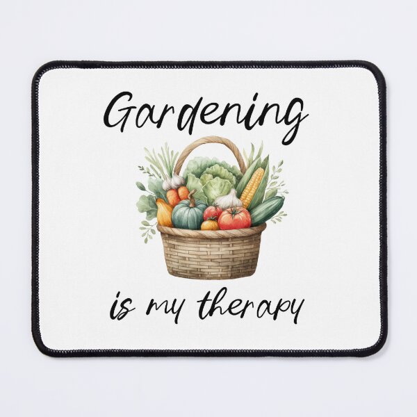 Item preview, Gardening is my therapy designed and sold by Boddicca.