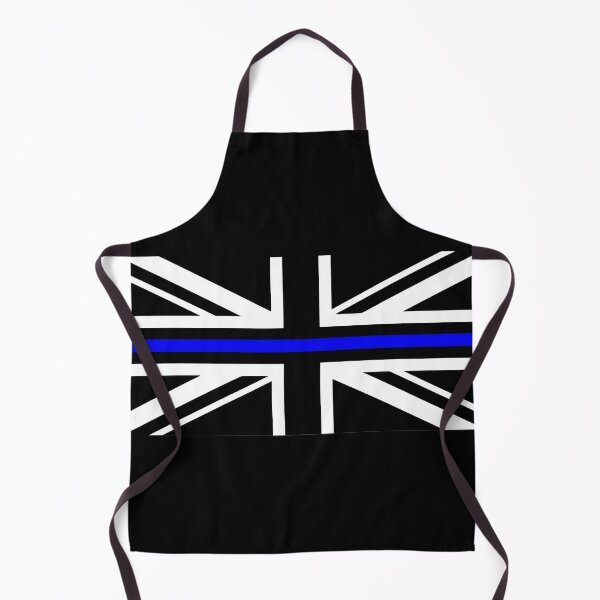 Item preview, Union Jack Flag - Thin Blue Line designed and sold by bunbun369.