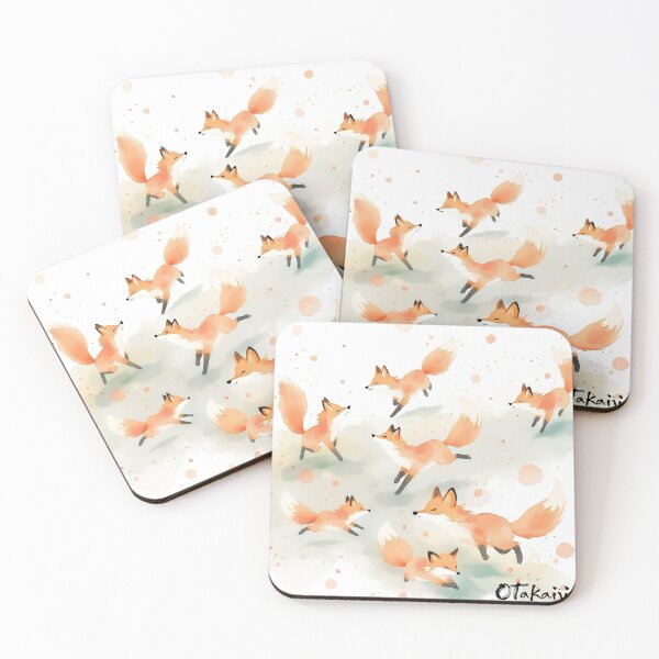 Item preview, Playful Foxes designed and sold by otakaijin.