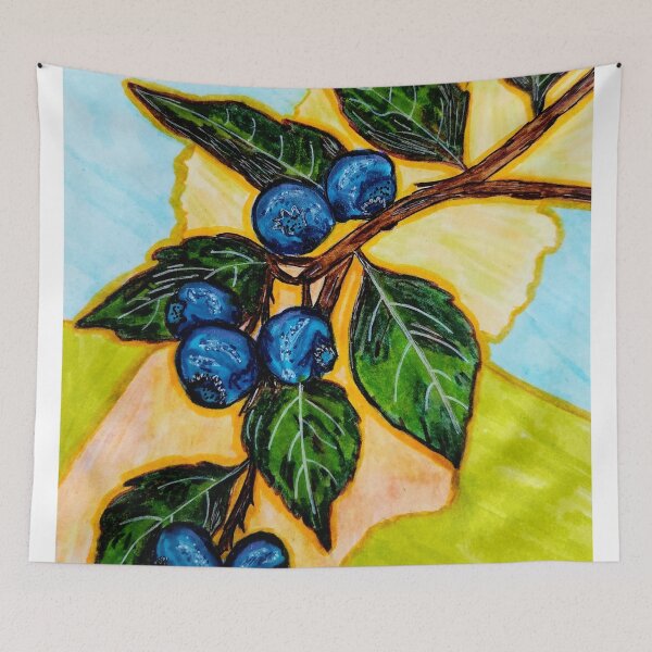 Item preview, Blueberry Time designed and sold by Robinsartworld.