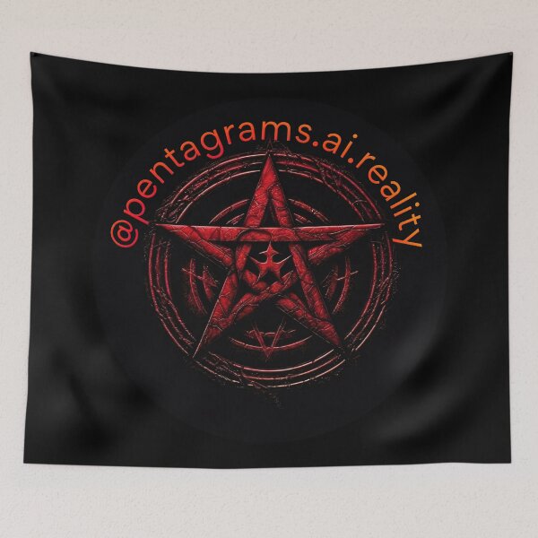 Item preview, Pentagrams AI Reality logo designed and sold by The Funky Sprunki.
