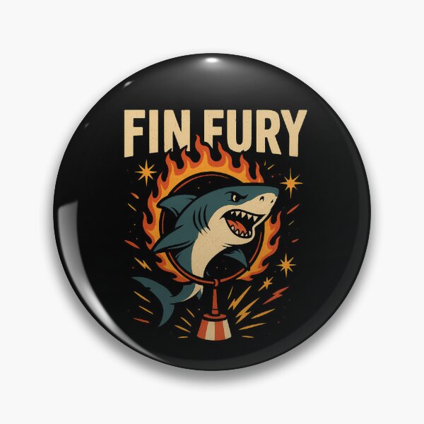 Item preview, Fin Fury – Fire-Powered Shark Attack designed and sold by Taans-Creation.