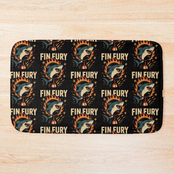 Item preview, Fin Fury – Fire-Powered Shark Attack designed and sold by Taans-Creation.