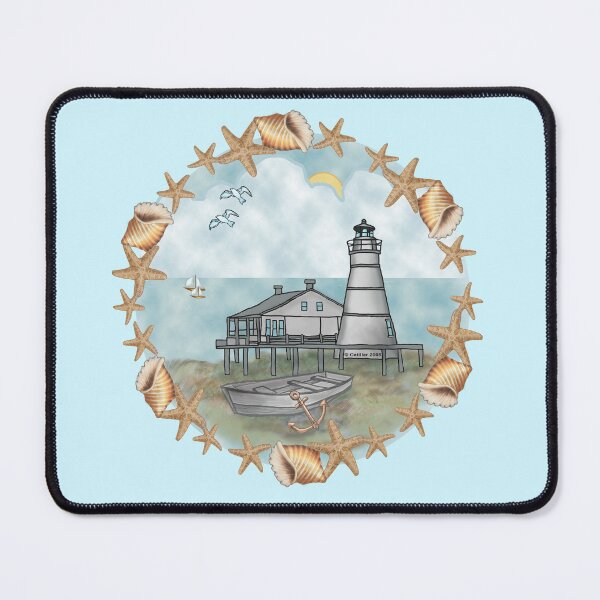 Item preview, Shells Louisiana Lighthouse designed and sold by artmuvz.