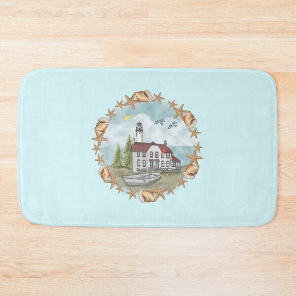 Item preview, Shells Illinois Lighthouse designed and sold by artmuvz.