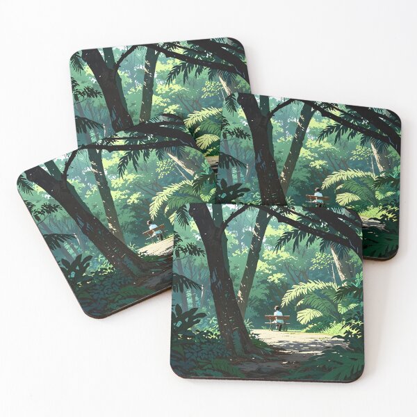 Item preview, Young Man Forest Bench Peace designed and sold by Ledsor.