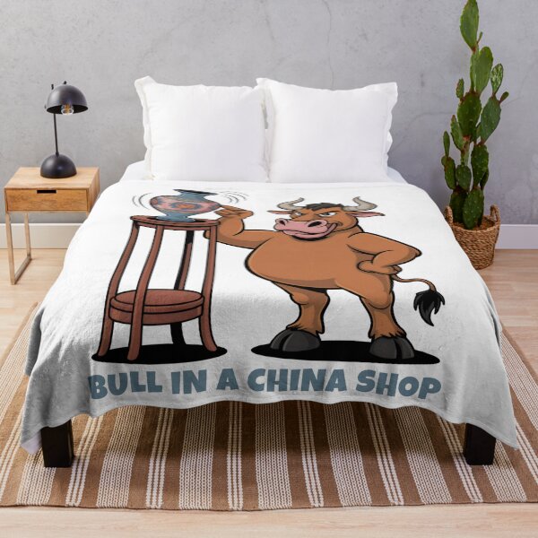 Item preview, Bull in a China Shop Idiom designed and sold by EthosWear.