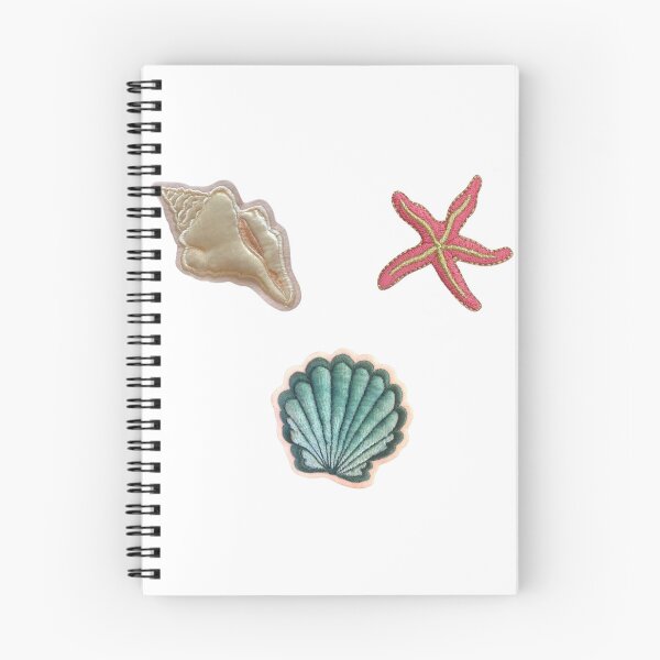 Item preview, Beachy Seashells Patch Sticker Pack designed and sold by ellanely.