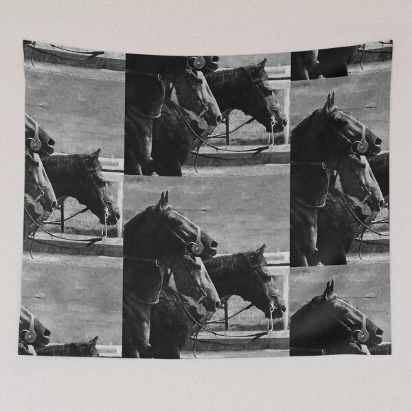 Item preview, C2025STEVE YELLOWBEAR FINE ART   Three Bits on Three Horses designed and sold by SteveYellowbear.