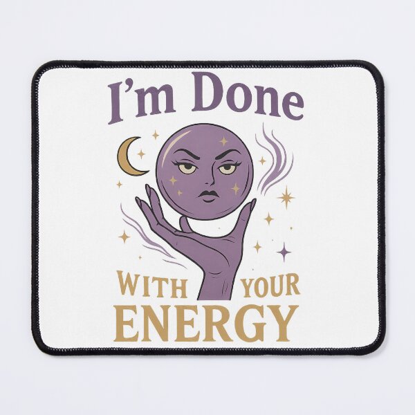 Item preview, Sassy Crystal Ball Mystic Energy designed and sold by CtrlAltNope.