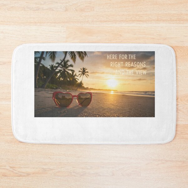 Item preview, Copy of Beach background with drink icons, a wilted rose, and the phrase “Roses, Rum, and Regret” in bold retro script. designed and sold by FitEnvy.