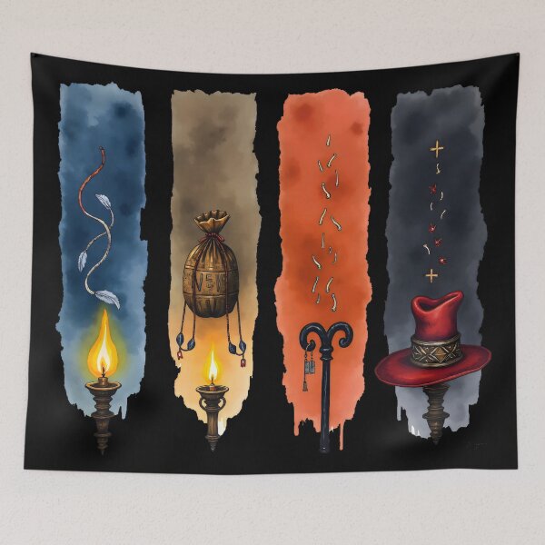 Item preview, Voodoo Spell Strokes Vol. 1  - Papa Legba’s Mark designed and sold by FaeryNuff.
