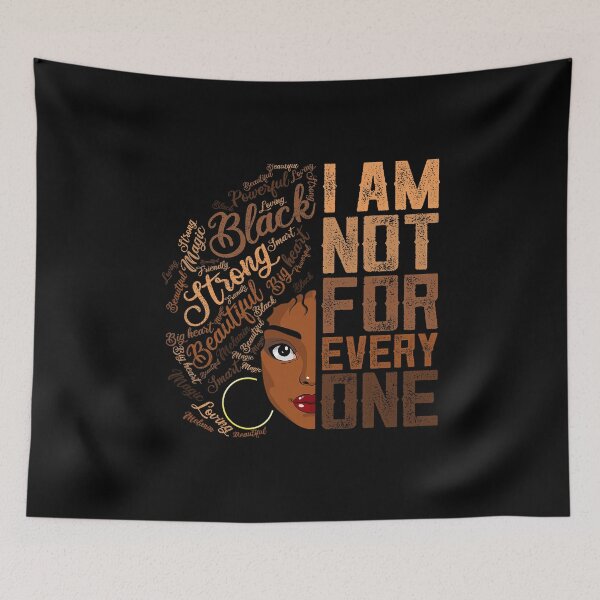 Item preview, I'm Not For Everyone designed and sold by MelanatedWomanPrintDesign.
