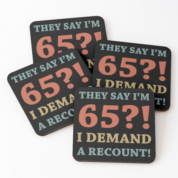 Item preview, 65th Birthday Gag Gift designed and sold by thepixelgarden.