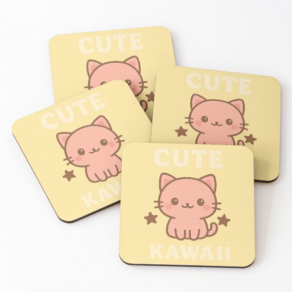 Item preview, Kawaii Cat “CUTE KAWAII” designed and sold by joshaa03.