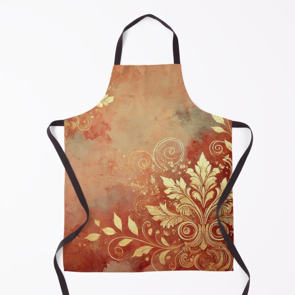 Item preview, Baroque Ember Whirl Abstract Art Collection designed and sold by Dream Bloom Gallery.
