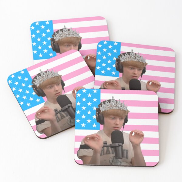 Item preview, Dean Withers Pink American Flag designed and sold by didulikemyart.