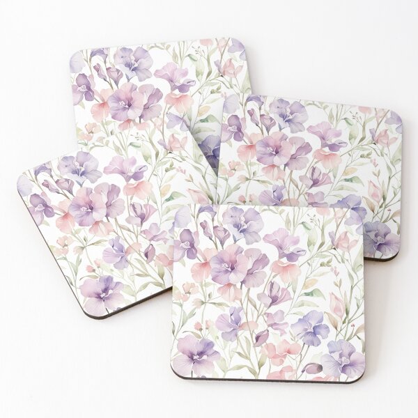 Item preview, Watercolour Sweet Pea designed and sold by CoolPixels.