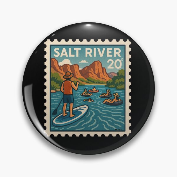 Item preview, Salt River Tubing- Paddle Boarding Sticker  designed and sold by Cosmic-Meadows.