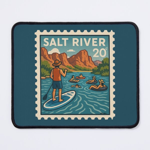 Item preview, Salt River Tubing- Paddle Boarding Sticker  designed and sold by Cosmic-Meadows.