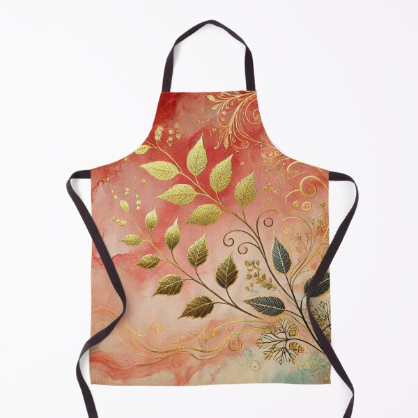 Item preview, Golden Serenade in Blush Abstract Art Collection designed and sold by Oonward2021.