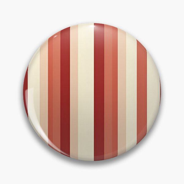 Item preview, Vintage Retro Vertical Stripe Mid Mod Cozy Boho Accent Piece    Terra Cota Cream designed and sold by Prints and Lifestyle.