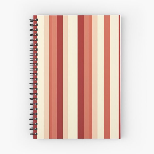 Item preview, Vintage Retro Vertical Stripe Mid Mod Cozy Boho Accent Piece    Terra Cota Cream designed and sold by Prints and Lifestyle.
