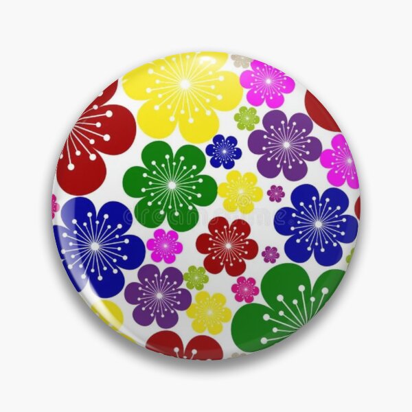 Item preview, colorful flowers designed and sold by pksart1.