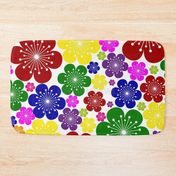 Item preview, colorful flowers designed and sold by pksart1.