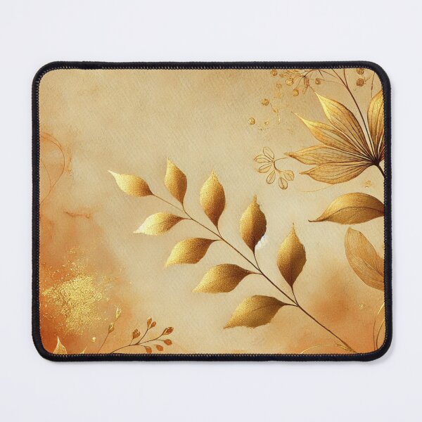 Item preview, Golden Solstice Bloom Abstract Art Collection designed and sold by Dream Bloom Gallery.