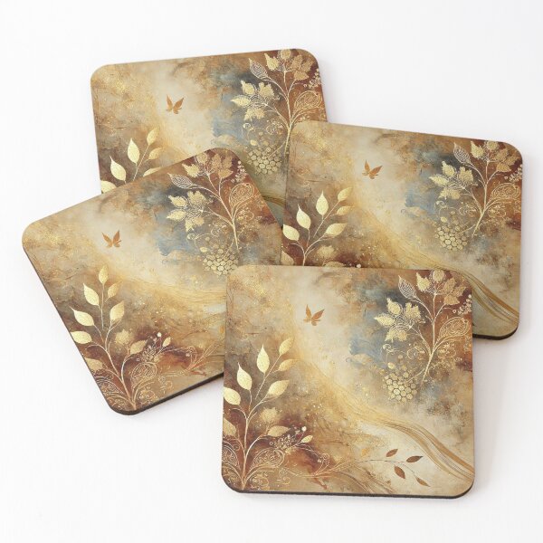 Item preview, Twilight Garden Whispers Abstract Art Collection designed and sold by Oonward2021.