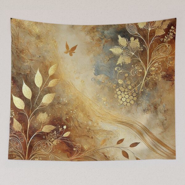 Item preview, Twilight Garden Whispers Abstract Art Collection designed and sold by Dream Bloom Gallery.
