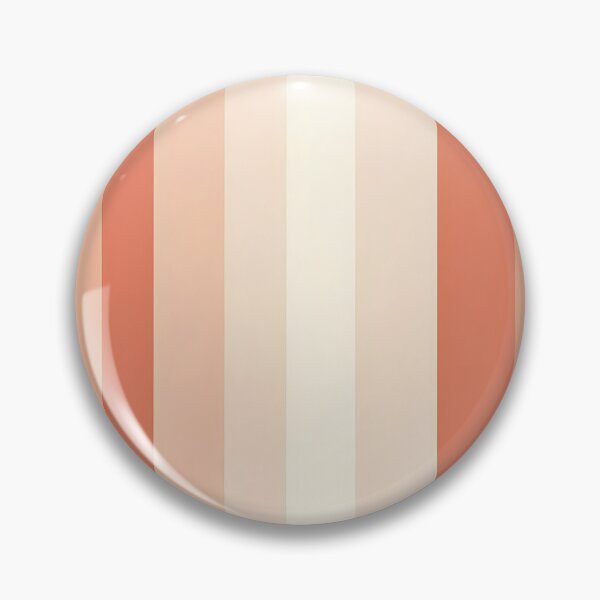 Item preview, Vintage Retro Vertical Stripe Mid Mod Cozy Boho Accent Piece    Terra Cota Cream designed and sold by Prints and Lifestyle.