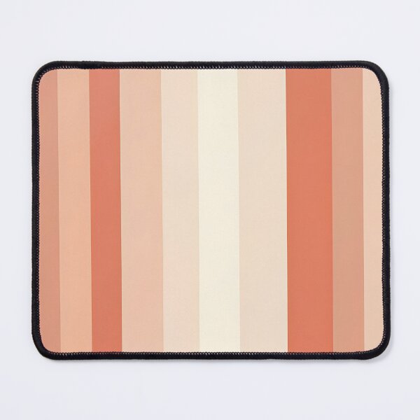 Item preview, Vintage Retro Vertical Stripe Mid Mod Cozy Boho Accent Piece Terra Cota Cream designed and sold by Prints and Lifestyle.