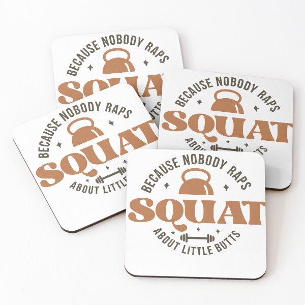 Item preview, Funny Fitness Motivation Quote - Squat for Strong Glutes designed and sold by haitrieuic96.