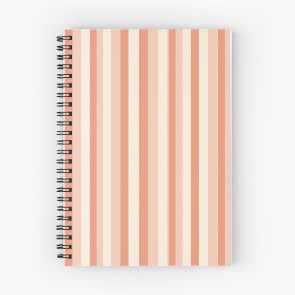 Item preview, Vintage Retro Vertical Stripe Mid Mod Cozy Boho Accent Piece    Terra Cota Cream designed and sold by Prints and Lifestyle.
